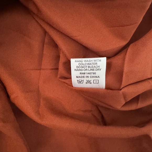 NWOT Vici burgundy peplum midi dress - Picture 10 of 12